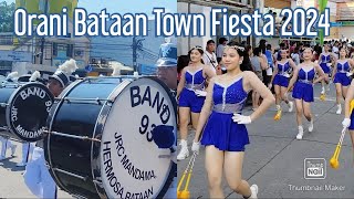 Banda 93 JRC Mandama Herrmosa Bataan  Orani Bataan Town Fiesta Parade 2024 [upl. by Vincentia]