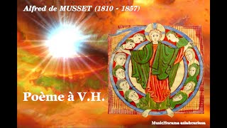 Alfred de Musset Poème pour VH Victor Hugo   récité en français amp soustitré anglais [upl. by Arley]