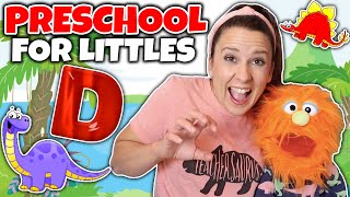 Preschool Videos  Toddler Learning Videos  Circle Time Phonics Colors Numbers  Dinosaur Class [upl. by Durst]