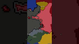 Invasion of Poland WW2 in 50 secs in Ages of Conflict shorts history hoi4 europe [upl. by Aninay]