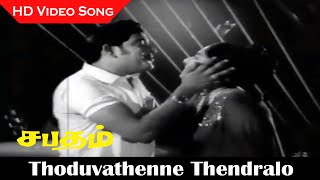 Thoduvathenne Thendralo Song  Sabatham Movie  Ravichandran K R Vijaya  Love Songs  SPB  HD [upl. by Sussna]