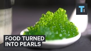 This device turns all your food into caviarlike pearls [upl. by Aynnat497]