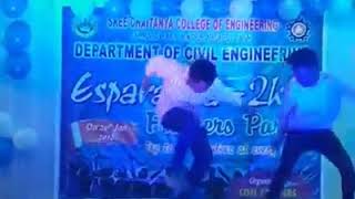 Chatal Band Dance  Sree chaithanya college of engineering  Mahesh Evan Dance  Civilian [upl. by Teplitz608]