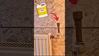 Putting Inhibitor In Central Heating Radiator diy plumbing howto [upl. by Aissila]