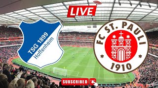 TSG Hoffenheim vs FC St Pauli live Duitse Bundesliga [upl. by Enialahs]