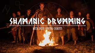 SHAMANIC DRUMMING and DEEP VIKING CHANTS • DEEP TRANCE Humming Journey for Spiritual Awakening [upl. by Ila]