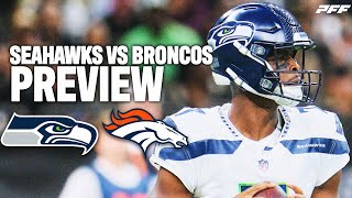 Broncos vs Seahawks Week 1 Preview  PFF [upl. by Goldberg]