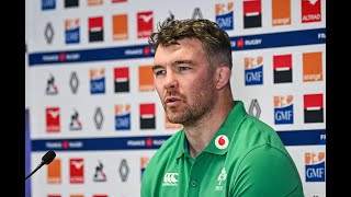 Six Nations Ireland captain Peter O’Mahony speaks ahead of France v Ireland [upl. by Olson924]