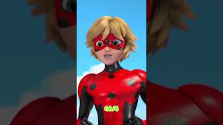 AS MELHORES PÉROLAS DE MISTER BUG E LADYNOIR 😂  MIRACULOUS 3ª TEMP  LADYBUG  Mundo Gloob Shorts [upl. by Lizette976]