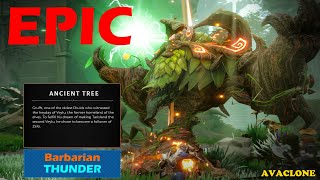 Tarisland MMO  Ancient Tree EPIC  Barbarian DPS POV  Melocoton shotcalling prenerf [upl. by Cassady]