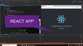 React and ASPNET Core using Visual Studio 2022Getting Started [upl. by Nohsed]