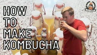 How To Make Kombucha  Continuous Brew Recipe [upl. by Robin284]