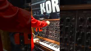 The KORG PS3300 is an absolute beast🤯🔥namm2024 korg ps3300 [upl. by Reilamag72]