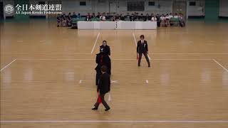 FUKUOKA vs KUMAMOTO 10th All Japan Interprefecture Ladies KENDO Championship 2018 Final [upl. by Singer]