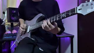 Genesis  Polyphia  Intro cover [upl. by Anwahs]