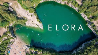 Elora Ontario  Quarry Gorge amp Town [upl. by Naelopan]