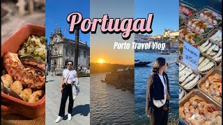 葡萄牙🇵🇹 Vlog  Porto篇｜两天吃八顿｜第一口正宗的葡式蛋挞 🤩 ｜完美的夕阳｜爬坡之欧洲版重庆？｜海鲜市场 🌟 [upl. by Kus]