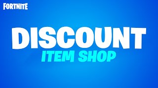 Item Shop Discount Announcement [upl. by Malilliw]