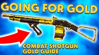 FASTEST WAY TO GET COMBAT SHOTGUN GOLD  GOLD CAMO GUIDE – COD VANGUARD [upl. by Leterg]