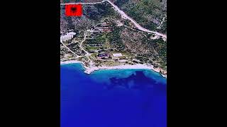 Bregdeti Shqipetar travel nature albaniatourism beautifulalbania dji visitalbania coast [upl. by Fahy415]