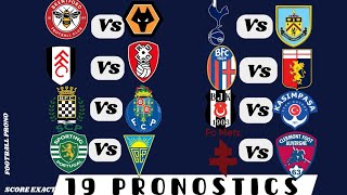 PRONOSTIC FOOT  MES 19 PRONOSTIC TOTTENHAM HOTSPUR vs BURNLEY Prediction FootballSCORE EXACT [upl. by Nasia883]