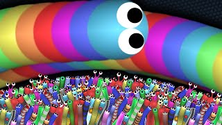 Slitherio AI 200076 Score Epic Slitherio Gameplay 219 [upl. by Dyal]