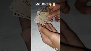 Mini Card 🏷️📜 craft world [upl. by Darrill]