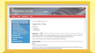 How to Apply for an American Visa English [upl. by Leizahaj]