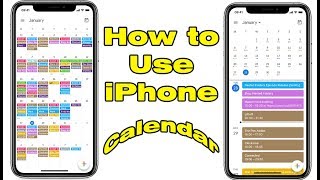 How to Use iPhone Calendar App amp Set reminders and Alerts [upl. by Nonnel]