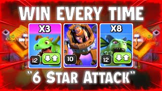 Builder Hall 6 Attack Strategy 2024  Best Bh6 Attack Strategy Clash of Clans [upl. by Ammamaria]