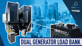 Load Banking Two 400kW Generac Generators on a Manhattan Rooftop by GenServe [upl. by Fisoi]