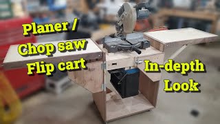 Chop sawplaner flip cart indepth look [upl. by Adlig]