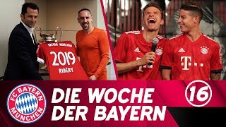 Die Woche der Bayern Ribéry verlängert amp das neue Trikot ist da  Ausgabe 16 [upl. by Ianteen]