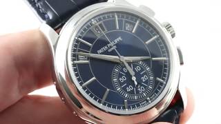 Patek Philippe Annual Calendar 5905P001 Luxury Watch Review [upl. by Anyad]