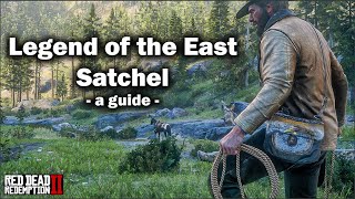 LEGEND of the EAST SATCHEL fast in chapter 2  all hunting locations tips amp tricks in Red Dead 2 [upl. by Maccarone]