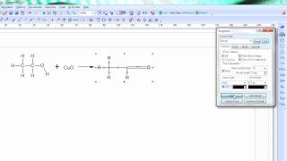 Aufstellen einer Reaktionsgleichung mit Chemsketch [upl. by Curcio]