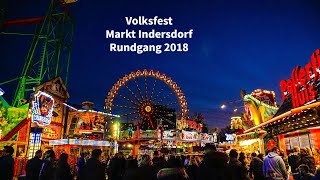 Volksfest Markt Indersdorf Rundgang 2018 [upl. by Genesia]