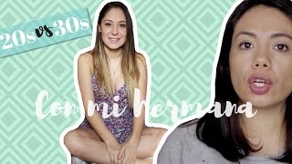 20s VS 30s  MI HERMANA CANTANDO 😱😱 MEXICANA EN LONDRES [upl. by Anenahs]