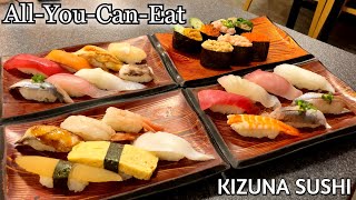 AllYouCanEat Fine Sushi for 120 mins at Kizuna Sushi in Shinjuku Kabukicho [upl. by Zacarias592]