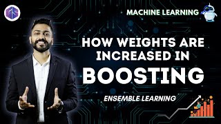 How Weights are Increased in Boosting  Ensemble Learning [upl. by Tjon]