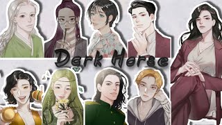 MBTI Characters Singing Dark Horse 🖤 [upl. by Lamarre]