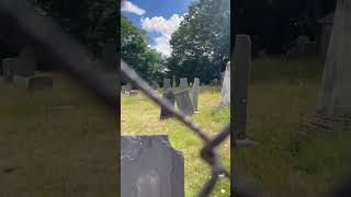 Forgotten Graveyard Charlestown Boston graveyard scary history trending boston [upl. by Reggi]