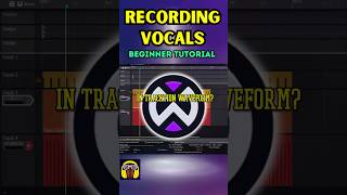 How to Record Vocals in Tracktion Waveform vocalrecording music [upl. by Oigolue669]