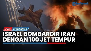 🔴Israel Balas Dendam 100 Jet Tempur IDF Bombardir Pangkalan Militer Iran [upl. by Yablon]