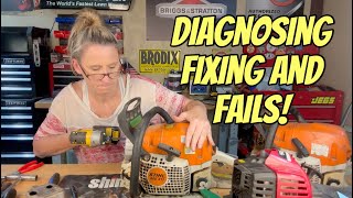 A Typical Day At My Small Engine Repair Shop Diagnosing Fixing and Fails Episode [upl. by Grogan]