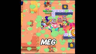 Meg Is Back 🔥 shorts supercell brawlstars gaming [upl. by Nibbor]