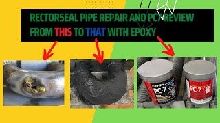 Rectorseal Pipe Repair and PC7 Review [upl. by Hayse]