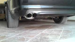 BMW E46 330ci M54 EXHAUST SOUNDCOLD START CUSTOM XPIPE amp REAR SILENCER [upl. by Eiznekcam186]