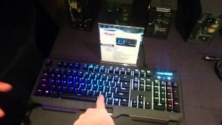 Rosewill RGB100 Keyboard Demonstration [upl. by Introk]