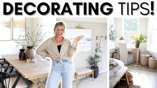 HOME DECORATING TIPS  STYLING IDEAS  MY GOTO DECORATING TIPS FOR A HIGHEND SPACE [upl. by Gustafsson615]